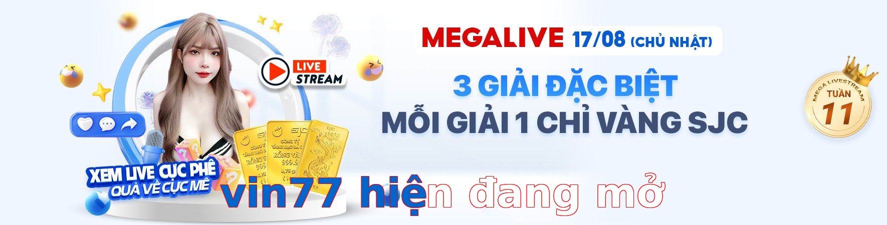 vin77 hiện đang mở